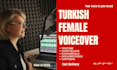 record a professional turkish voiceover