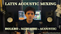 mix your latin bolero, mariachi, romantic vintage style song