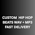 create a custom a hard trap beat for your song