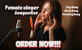 be female rnb singer reggae singer soul singer country vocalist and edm singer