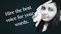 record hindi and english voice over