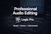 professionally edit vocals drums and instruments in logic pro