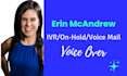 record a voicemail voiceover or IVR phone message