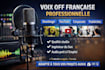 record a high quality french voice over with pro audio editing