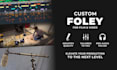 record professional foley for film and video