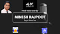 provide a professional hindi voice over with studio quality editing