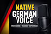 record a professional german voice over ai free