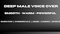 bring a deep cinematic sports voice over for highlights, youtube, or commentary