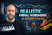 add realistic virtual instruments to your song using midi