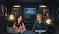 create a human like ai podcast with realistic characters