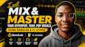 mix and master your hyperpop, trap, pop vocals using bandlab and fl studio