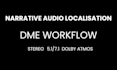 foreign language localisation dme mix for films, documentaries, ott, web series