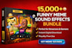 provide funny meme sound effects bundle