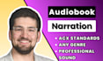 record a professional audiobook narration to acx standards