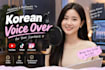 record an authentic human korean voiceover and dubbing