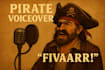 record the best pirate voice