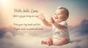 write a personalized baby song using your childs name