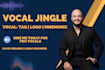 record a professional vocal jingle or tag