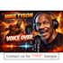 record mike tyson voice over with impressions