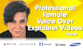 record a professional female voice over for explainer videos