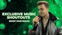 provide a music reaction shoutout video