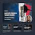 provide a professional native french voice over