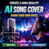 create a artificial song cover using your own voice