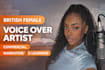 provide a professional british london voiceover