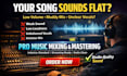 be your professional music mixing and mastering engineer for studio quality