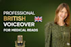 record a professional medical voice over
