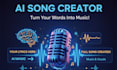 create a full ai song from your lyrics