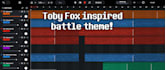 compose a deltarune inspired battle theme for your project
