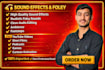 do sound design, foley, stereo, dolby for your video