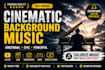 create cinematic background music for videos and youtube content creators