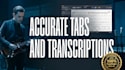 transcribe guitar into accurate tabs and midi