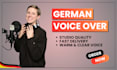 record your audiobook in a warm and expressive voice