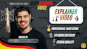 record a professional german male voice over for your explainer video