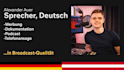 do a professional german male voice over for your project