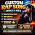create a rap song with suno