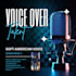 record a natural soft american voiceover 24 hours
