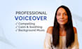 record voice over for meditation affirmation or mindfulness