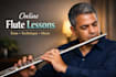 teach you transverse flute with focus and technique