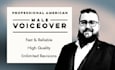 record your american male voiceover
