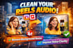 remove background noise for your instagram reels and shorts