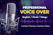 do voice overs for videos
