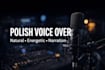 record a professional polish male voice over