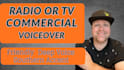record a radio or TV commercial