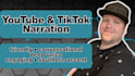 record a youtube or documentary narration