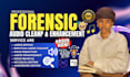 do forensic audio cleanup, enhancement, detect background noise, audio turning