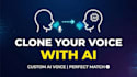 clone your voice with ai in elevenlabs